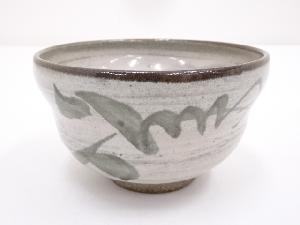 京焼　刷毛目茶碗